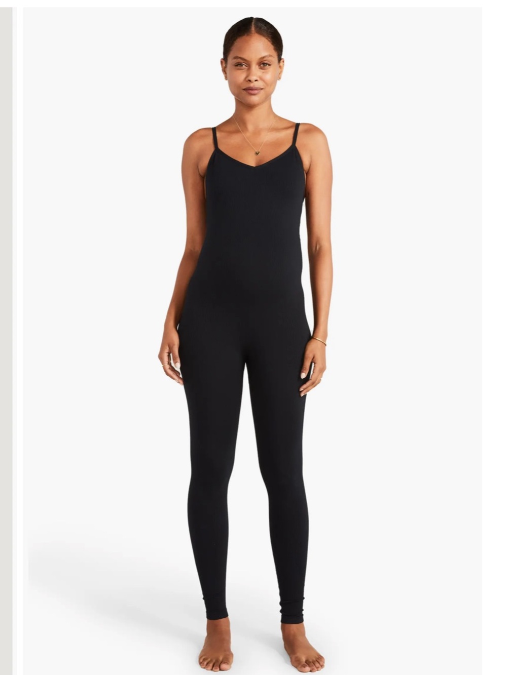 The Body Rib Maternity Unitard Hatch - Picture 3 of 5